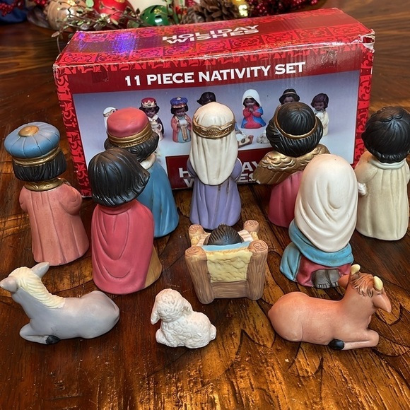 African American Nativity Set Vintage - Picture 7 of 7
